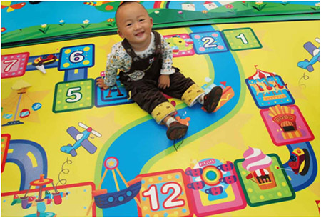 浩康个性定制地板为孩子的健康成长创造优良环境