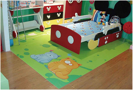 浩康个性定制地板为孩子的健康成长创造优良环境