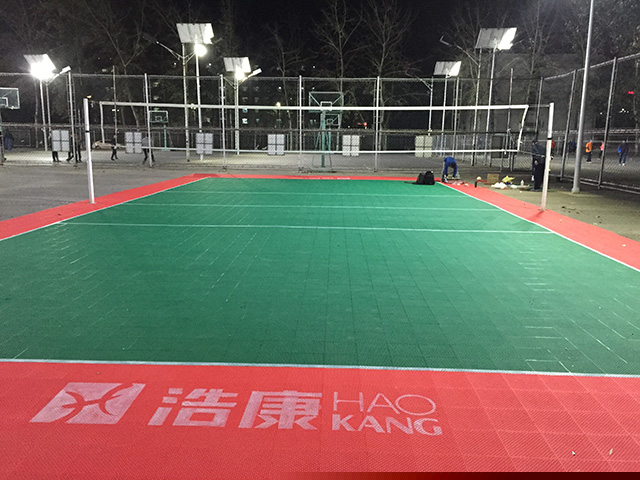 山东财经大学排球场