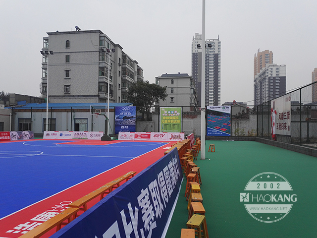 迎国庆中华民族男子篮球比赛汾阳站