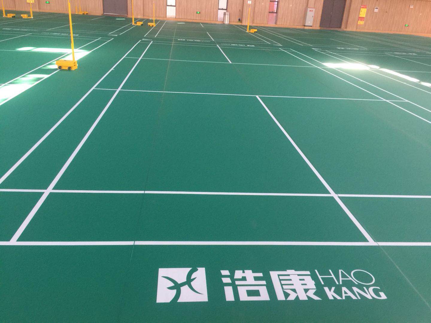 高考倒计时，浩康H7羽毛球地板在天津科技大学等你