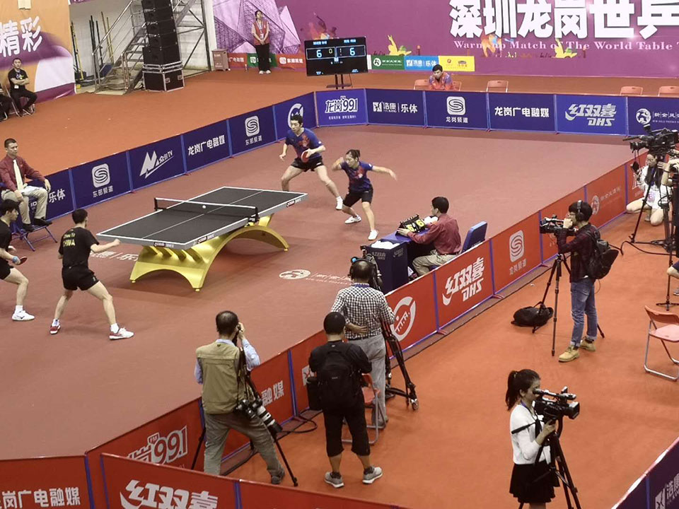 2019世乒热身赛精彩开赛