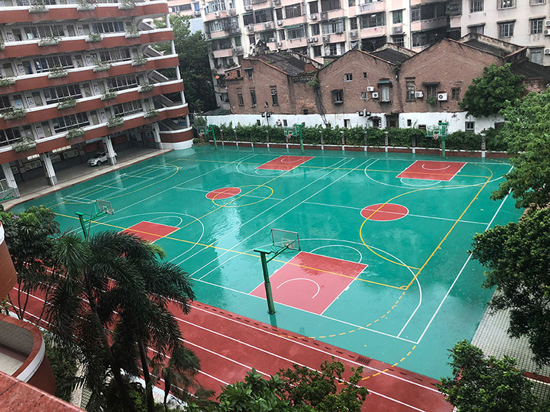 浩康推出室外网球地板