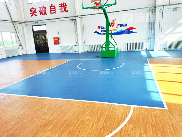 榆林市榆神供水公司篮球场