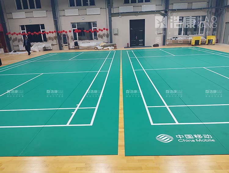 吉林省松原市中国移动羽毛球场