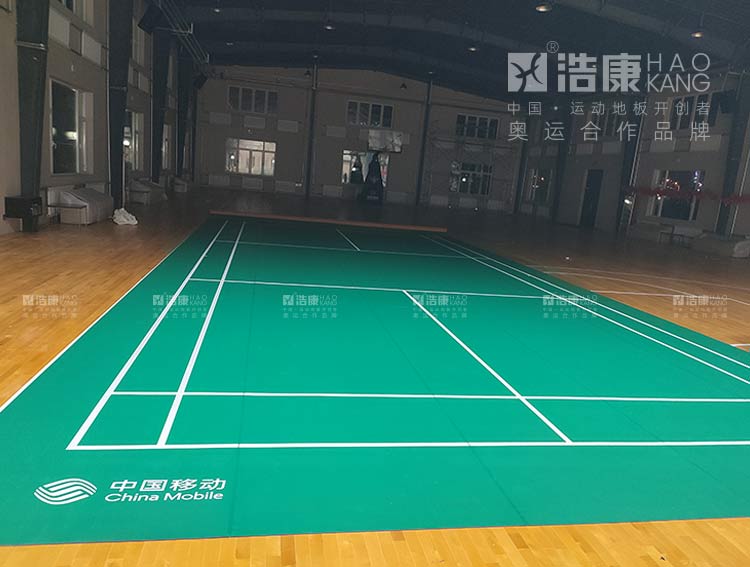 吉林省松原市中国移动羽毛球场