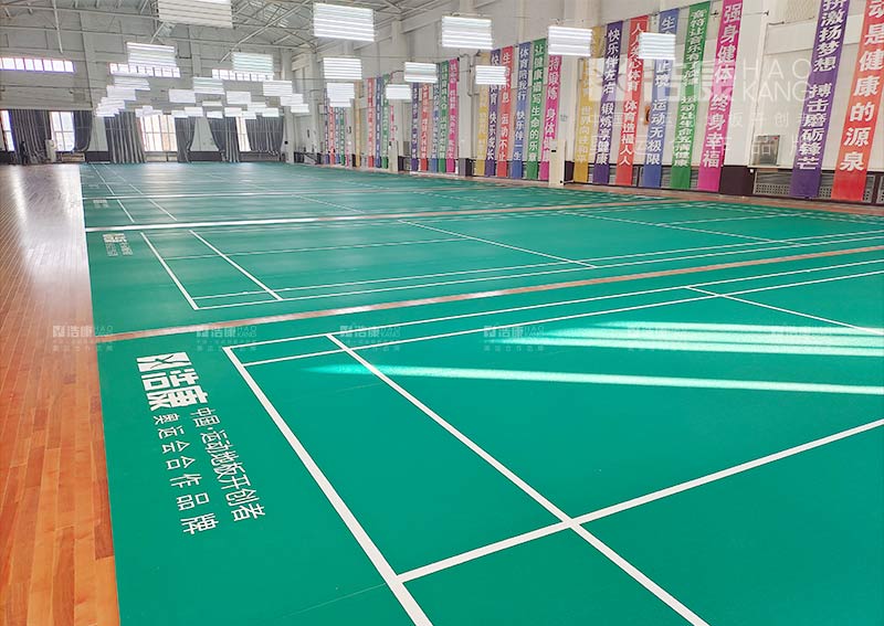 中国石油大庆炼化公司体育馆羽毛球场