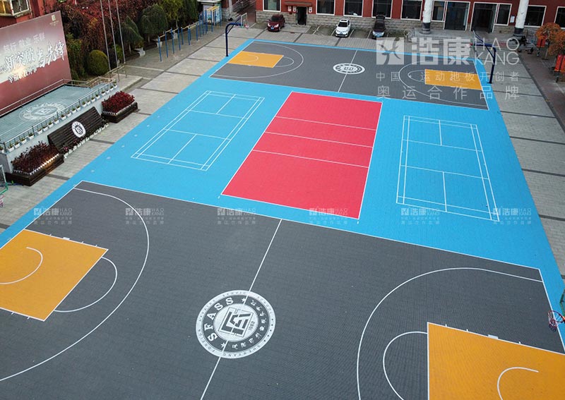 沈阳市外事服务学校篮球场