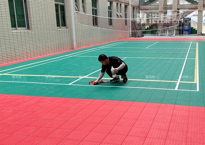 晋江罗山中学羽毛球气排球