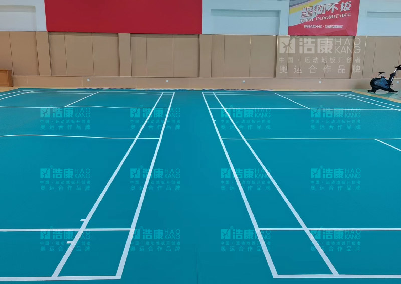 山东省泰安市新泰市山东能源新矿集团羽毛球场