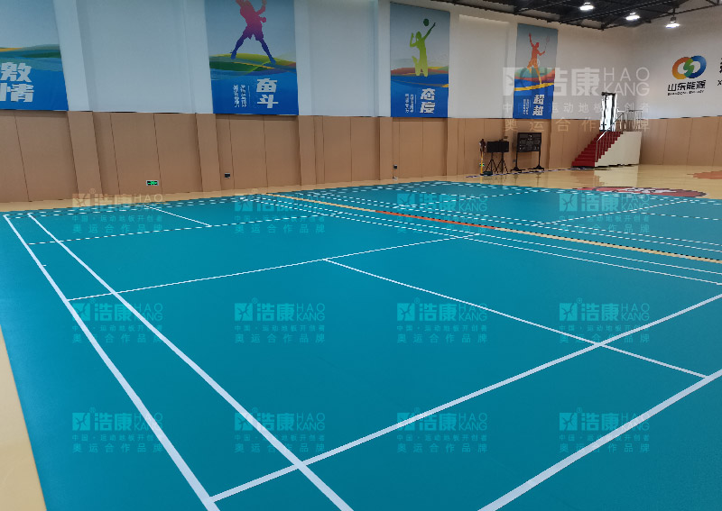 山东省泰安市新泰市山东能源新矿集团羽毛球场